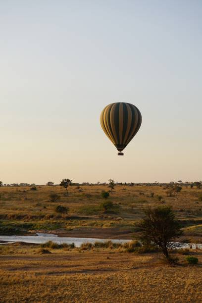 istock african wilderness, hot air balloon, landscape 1939910256