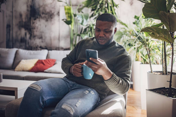 istock Joyful Selfie Moment on Couch 1939915883
