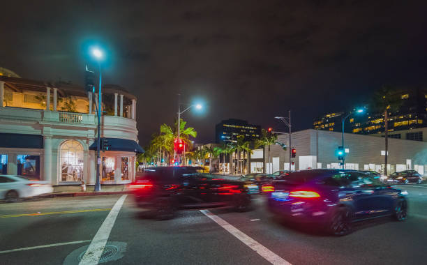 istock Traffic on Rodeo Drive at night 1939922976