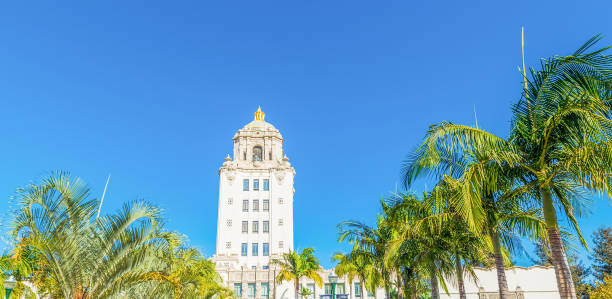 istock Beverly Hills city hall on a clear day 1939926657