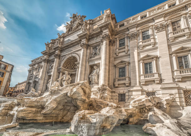 istock World famous Fontana di Trevi in Rome 1939960726