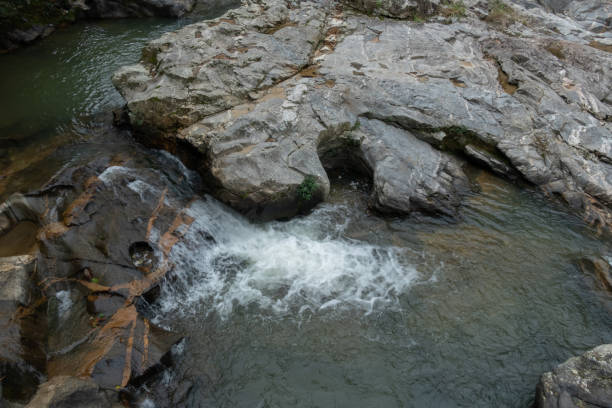 Cat Cat Waterfall locate in Cat Cat Village in Sa Pa District, Northern Vietnam