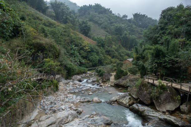 istock Cat Cat Waterfall in Sa Pa district, Northern Vietnam 1940030165