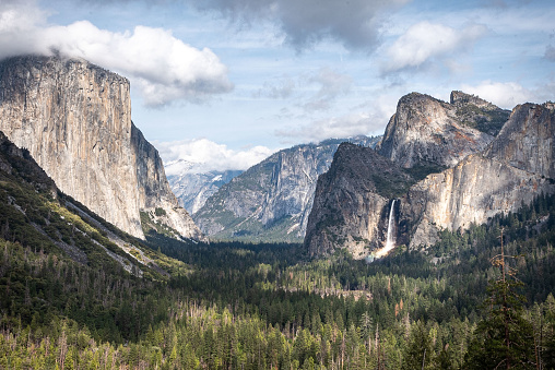 Tunnel View of Yosemite National Park