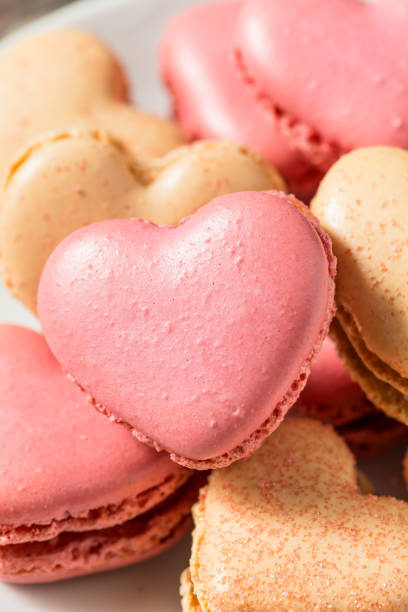 istock Valentines Day Heart Shaped Macarons 1940092789