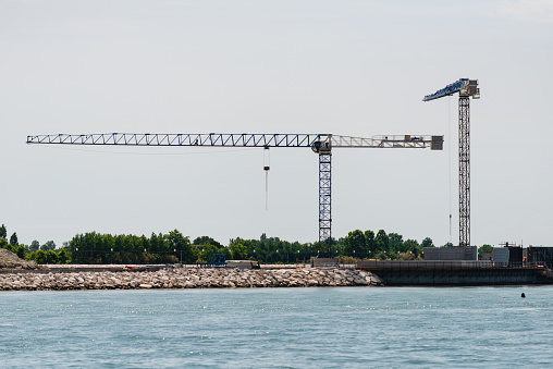 Construction Area, sea,