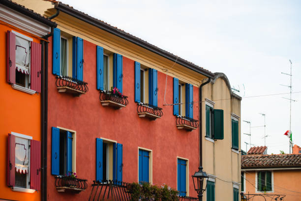 Caorle city in the Italy