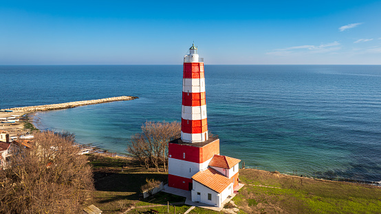 Lighthouse by the sea