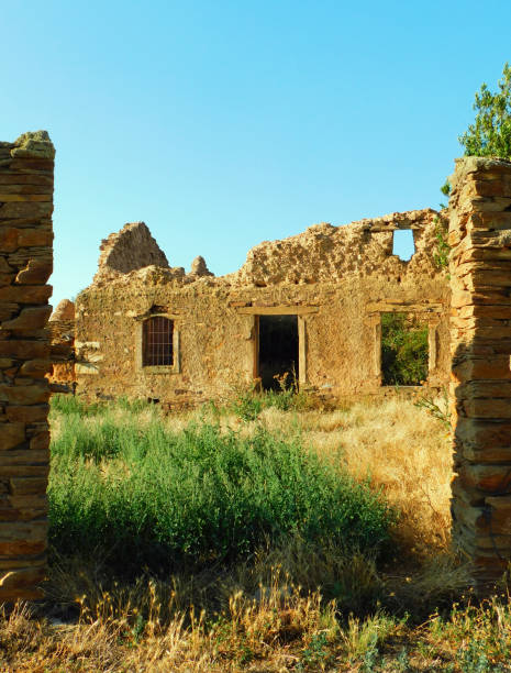 istock anciet house in rural landscapes 1940213654