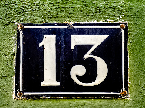 Residential building number in Aicante, Spain