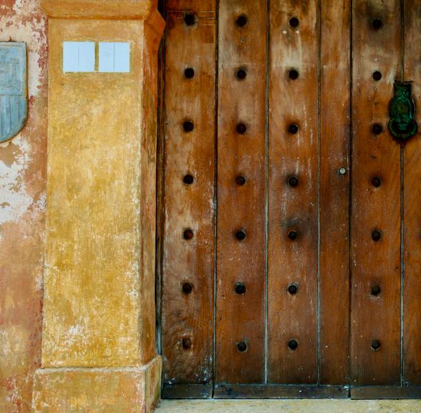 Fishing village in Colombia on the Caribbean Coast