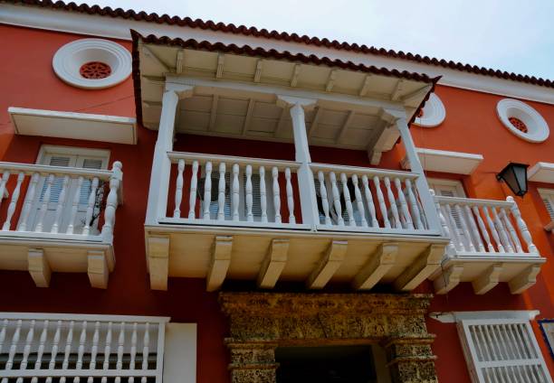 Fishing village in Colombia on the Caribbean Coast