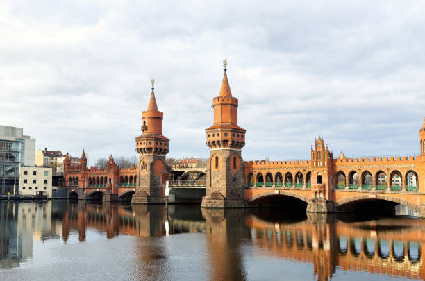 istock A yellow U-Bahn train crosses the Oberbaum Bridge in Berlin, Germany 1940464164