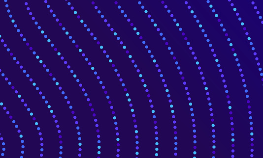 Modern curve dot layer motion futuristic background.