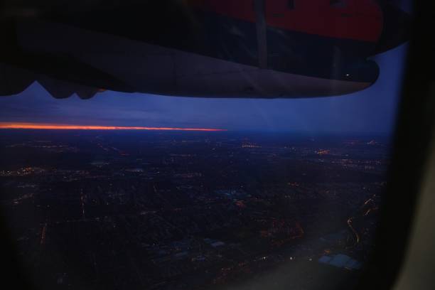 istock View from the plane above Amsterdam before landing. 1940644820