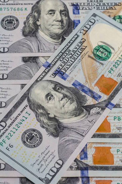 istock Closeup of US dollar banknotes. 1940753267