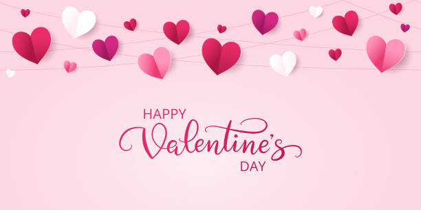 Cute Kawaii Love Print-Happy Valentines Day-Romantic Love Heart