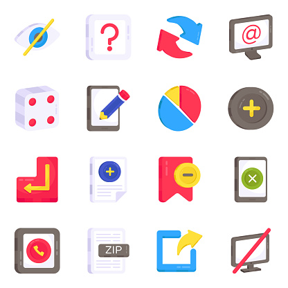 These user interface icons are very well designed to make the visual interactions easy for the user. The flat style icons make this set more sophisticated. If you are looking for UI icons, grab this pack