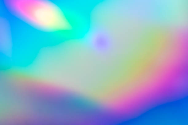 istock Abstract blur holographic rainbow foil iridescent background 1940985480