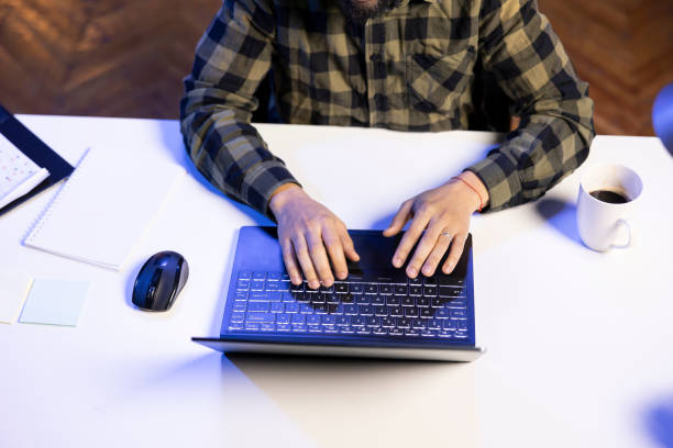 istock Individual typing on laptop keyboard 1941085506