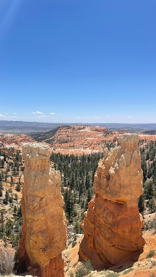 Beautiful mountains in Bryce Canyon