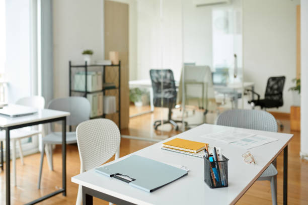 istock Desk in Startup Office 1941182367