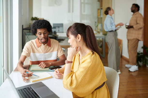 istock Meeting of UI Designer and front end Developer 1941182872