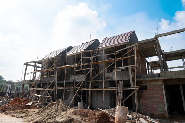 istock Construction of residential house 1941289331