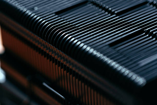 istock Cooler fan grille of computer power supply close up 1941472651