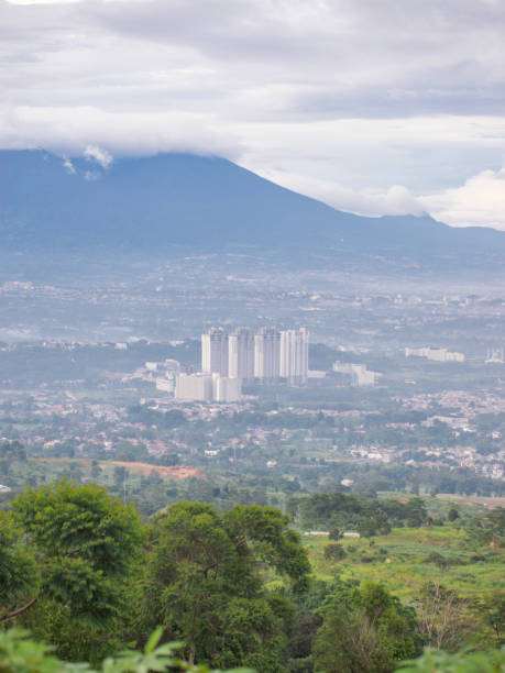 istock Beautiful mountain and city views 1941546798