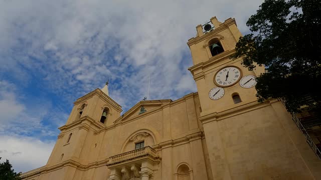 the main cathedral in the capital Of Malta, Valetta