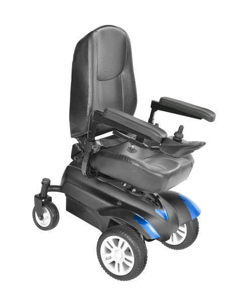 istock wheelchair isolated on white 1941691619