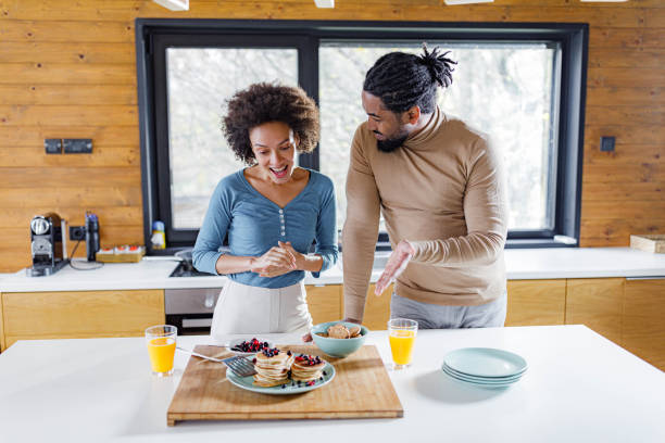 istock Look what I have you for breakfast honey! 1941722819