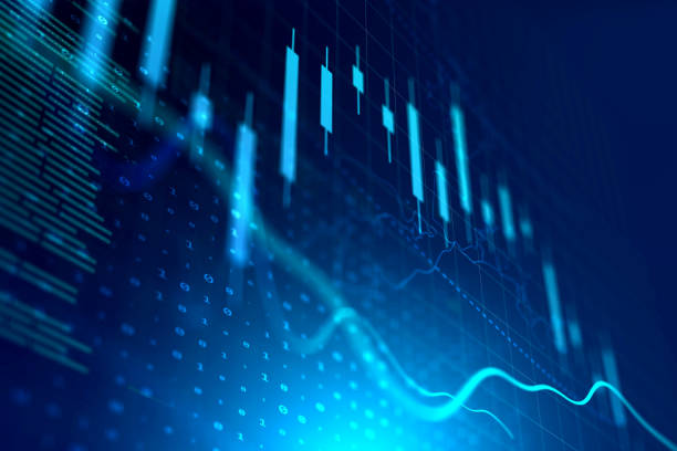 istock Data Technology Computer Generated Digital Currency and Exchange Stock Chart for Finance and Economy Display 1941800316
