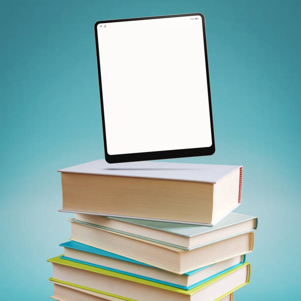 istock Digital tablet on a pile of books 1941844249
