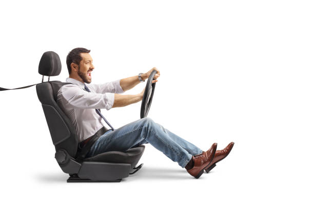 istock Angry driver honking a car horn 1941854238
