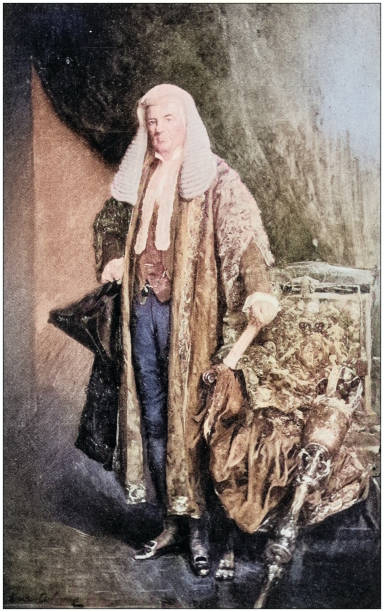 istock Antique photo of paintings: Chancellor 1941889226