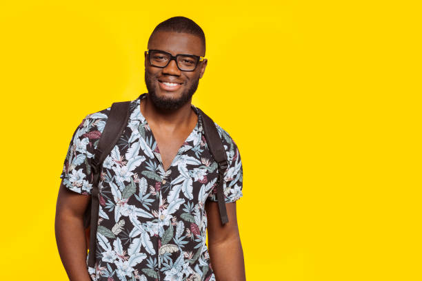 istock Young african american male student at studio 1941911929