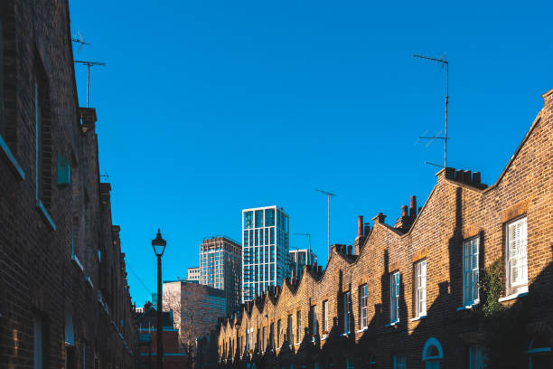 istock Old and modern office building detail, London 1942036321