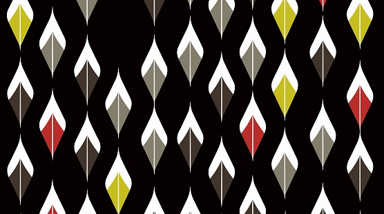 Abstract background graphics with darkslategray and goldenrod Hand drawn style seamless pattern. Repeating abstract background. Abstract geometric simple background design. Geometric abstract background. Jagged stripes seamless pattern.
