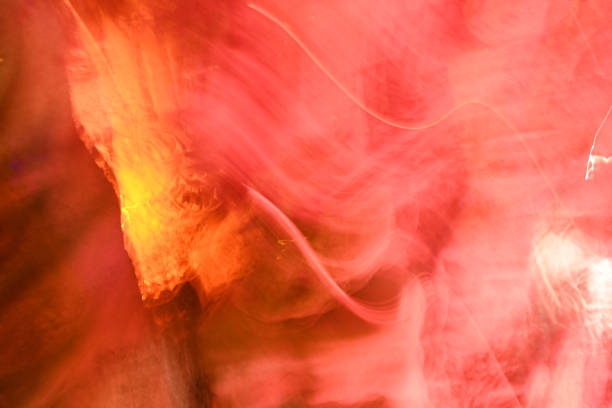 Long Exposure Colorful Art Background