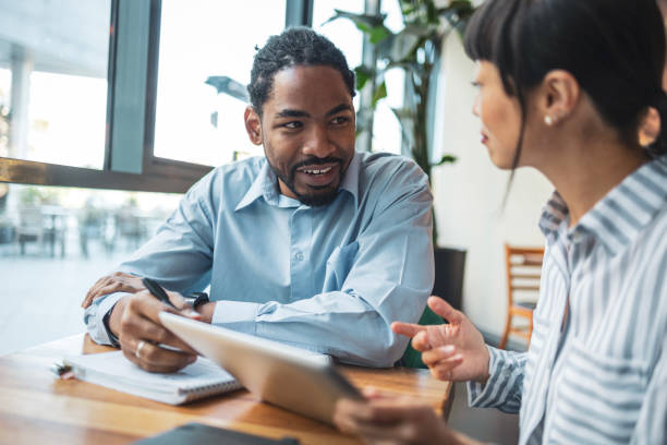 istock Business people having a meeting 1942089831