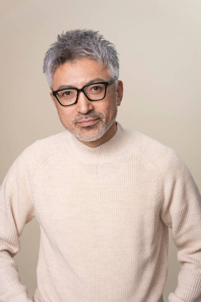 Portrait of a middle-aged man.