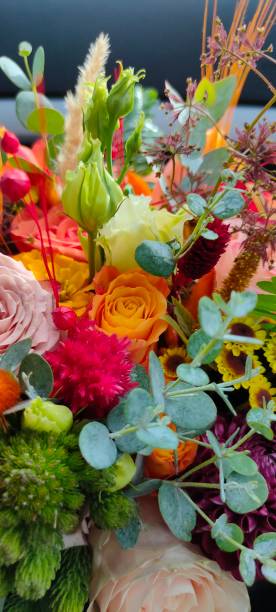A close up of flowers