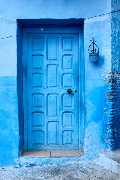 istock Blue door in Chefchaouen, Morocco 1942372622
