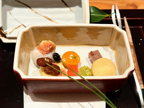 Japanese food - dessert after an omakase course
