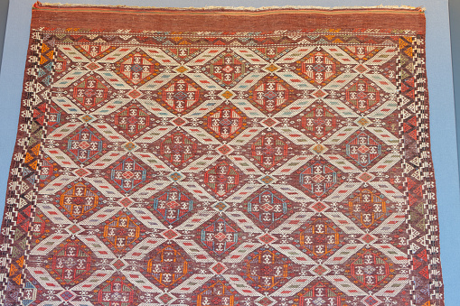 Inca Style Pattern Cloth Background