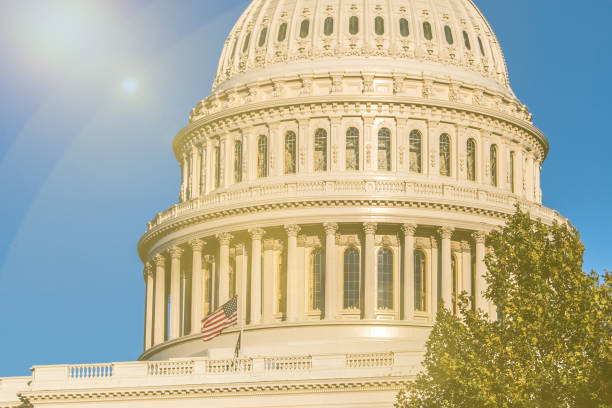 istock American Politics with Lens Flare 1942473400