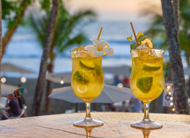 istock Two cocktails in a beach bar 1942658361