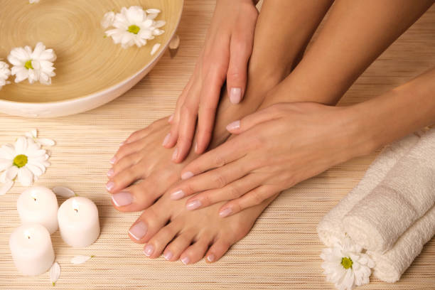 istock Beautiful legs and feet. 1942690617